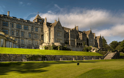 Bovey Castle in Spring