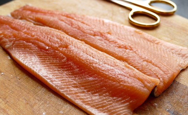 Filleting Trout