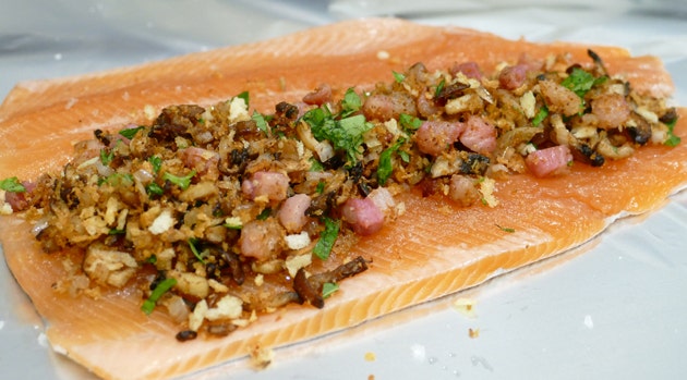 Stuffing Trout