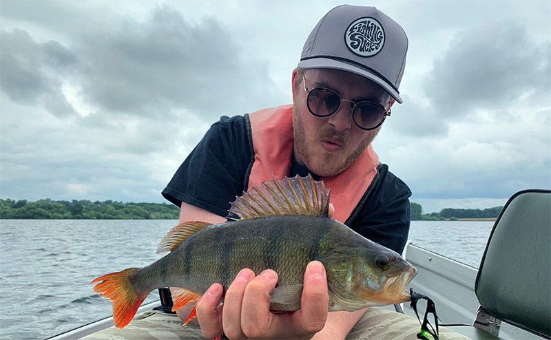 Perch on Rutland Water