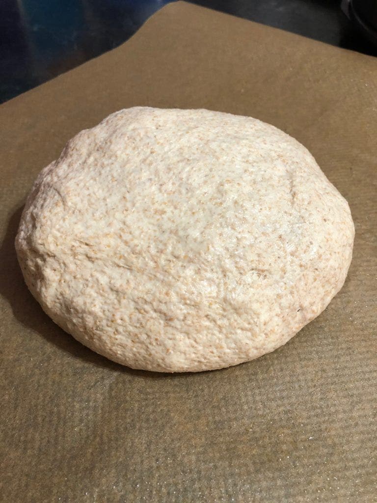 Shaping the bread