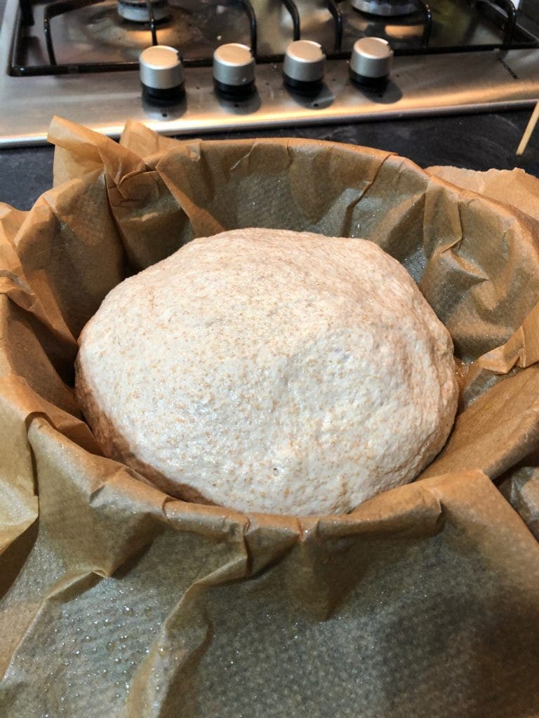 Cooking the bread