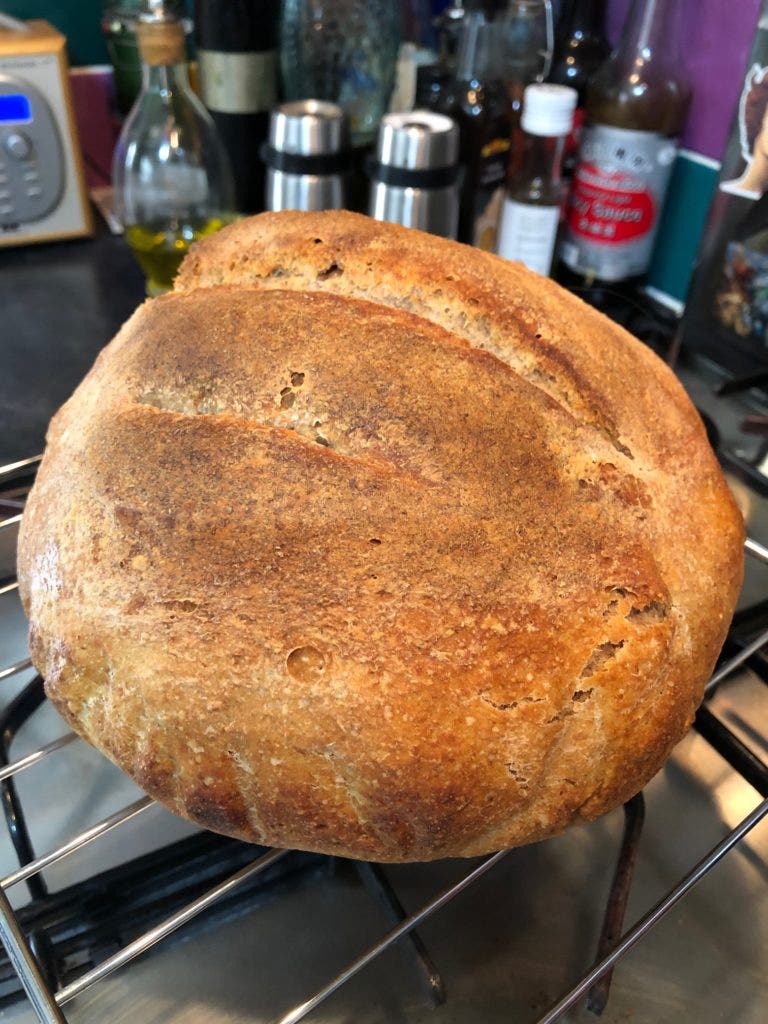 Cooling the bread