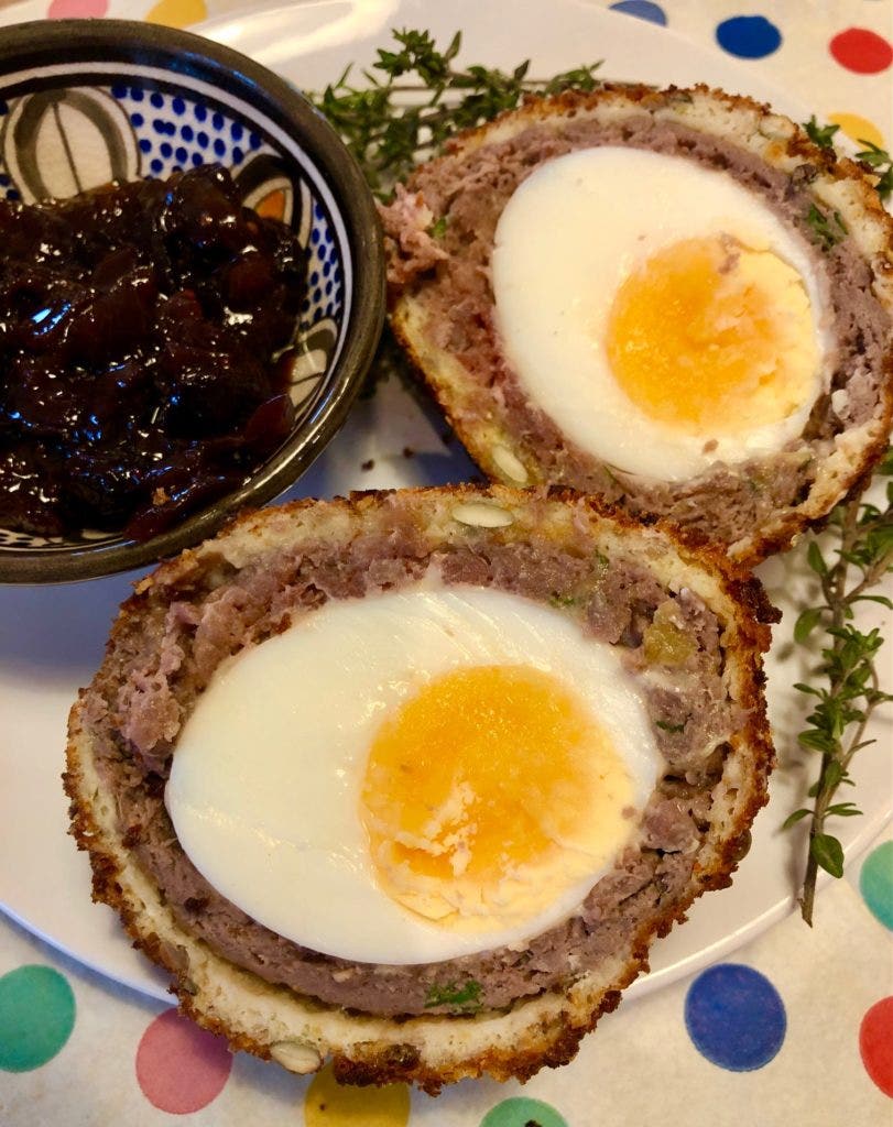 Venison Scotch eggs, give them a try!