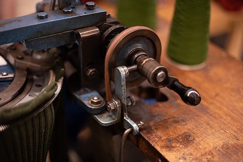 Sock Making Process Four