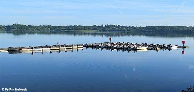 Buzzer Fishing for Trout on Eyebrook Reservoir