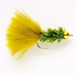 Fulling Mill Olive Golden Nugget Cactus Lure