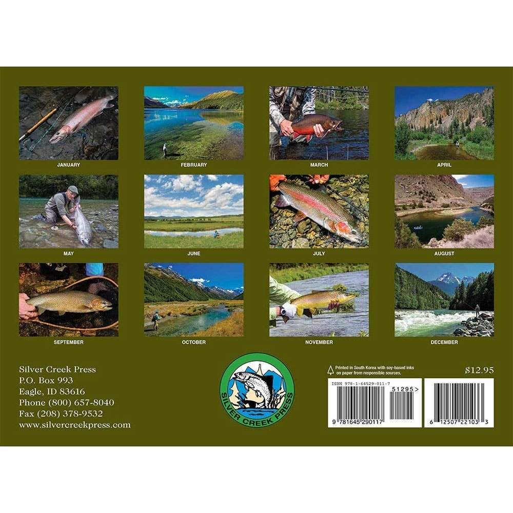 Trout Salmon & Steelhead Flyfishing Calendar 2021 Fishing Calendar