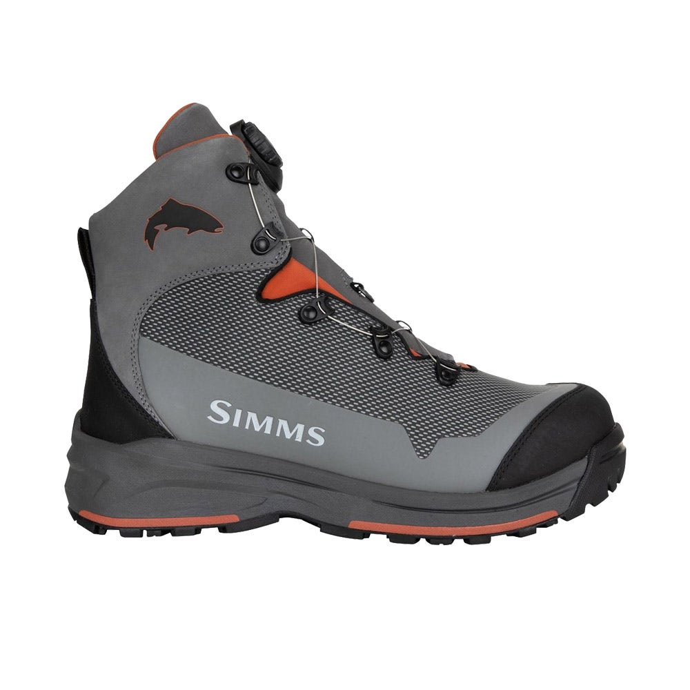 Simms Guide BOA Slate Vibram Rubber - Simms Wading Boots