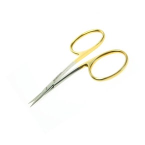 Sportfish Gold Loop Bent Shaft Scissors