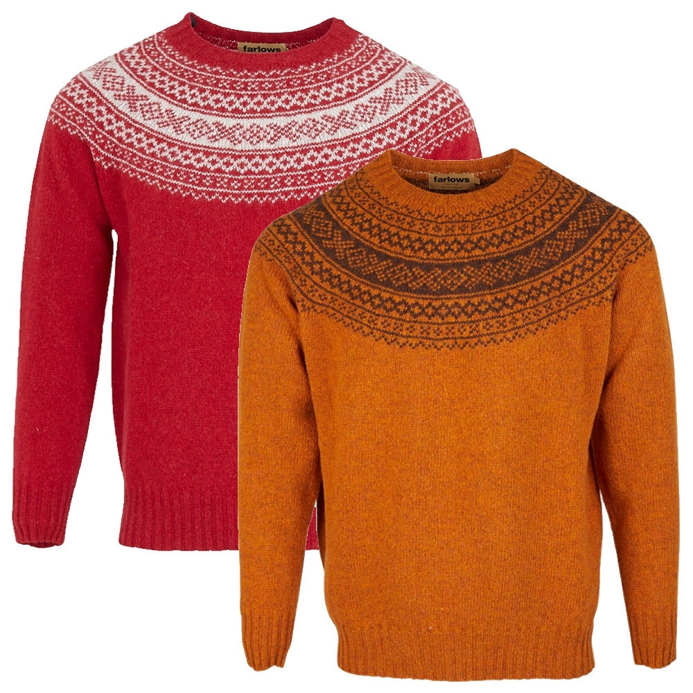 ladies orange jumper