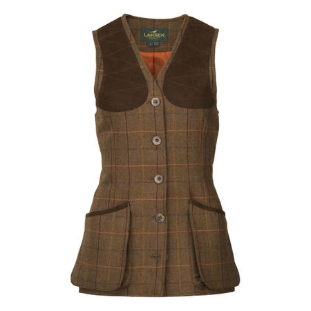 Laksen Ladies Cara Beauly Tweed Shooting Vest