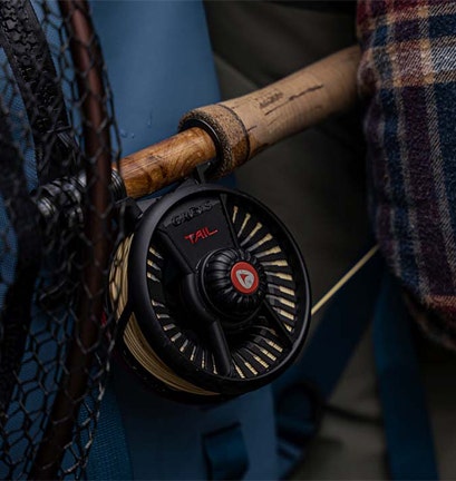 GREYS TAIL FLY REEL IN ACTION