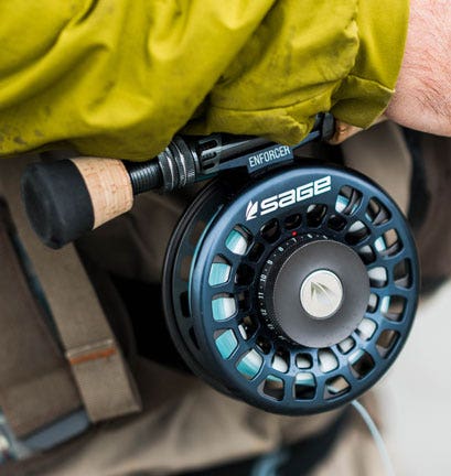 SAGE ENFORCER FLY REEL IN ACTION