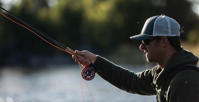 SIMMS FLYWEIGHT STOCKINGFOOT WADERS - IN ACTION