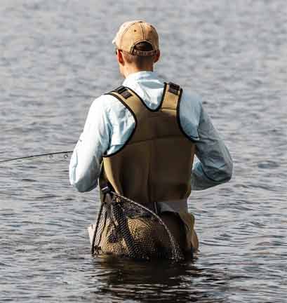 SNOWBEE CLASSIC NEOPRENE WADERS IN ACTION