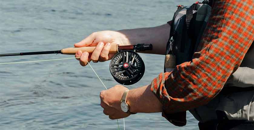 GREYS FIN FLY REEL IN ACTION