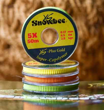 SNOWBEE XS PLUS GOLD SUPER COPOLYMER TIPPET