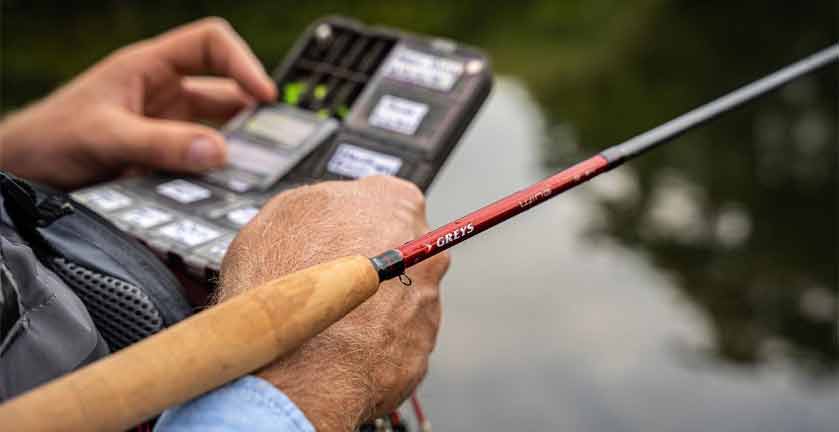 GREYS WING STILLWATER FLY ROD IN ACTION