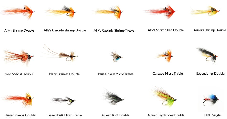 VOTE FOR YOUR TOP 12 SALMON FLIES TO GIVE TO THE KING ON HIS CORONATION