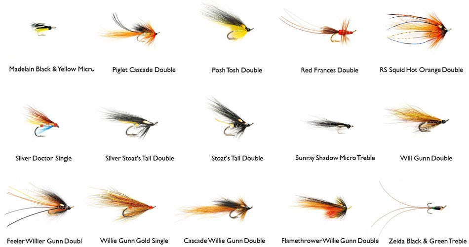 VOTE FOR YOUR TOP 12 SALMON FLIES TO GIVE TO THE KING ON HIS CORONATION