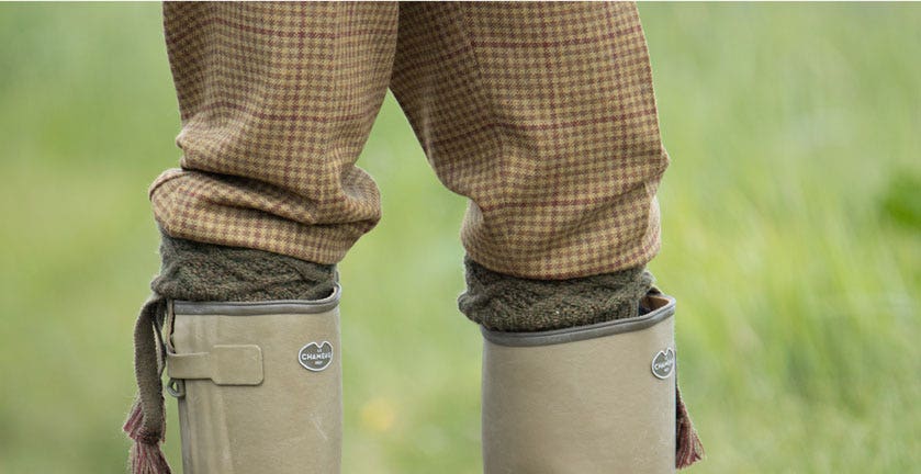 FARLOWS LINED TWEED SHOOTING BREEKS