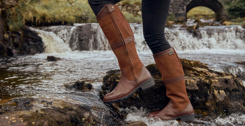 DUBARRY LADIES SLIGO LEATHER BOOTS