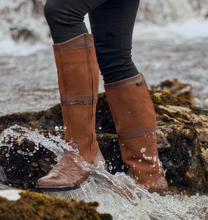 DUBARRY LADIES SLIGO LEATHER BOOTS