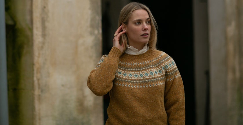 Farlows Ladies Cara Fairisle Donegal Jumper
