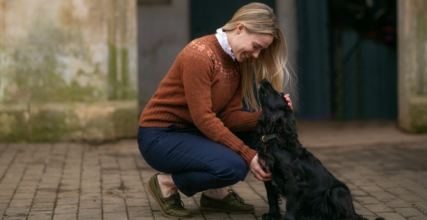 Farlows Ladies Lilly Fairisle Jumper