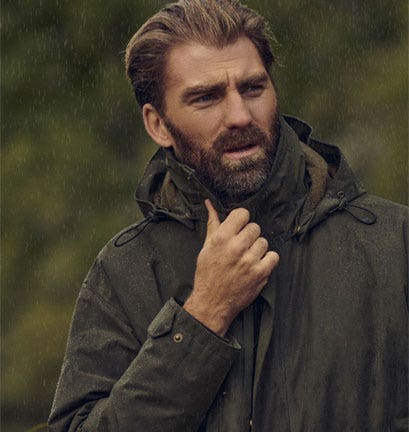 BARBOUR BEACONSFIELD WATERPROOF SHOOTING JACKET