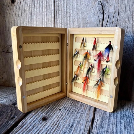 Farlows King's Coronation Collection Salmon Fly Box - Limited Edition