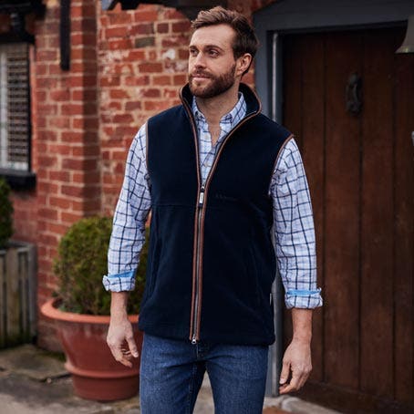 Schoffel Oakham Fleece Gilet