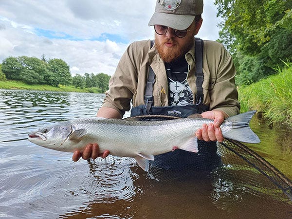 Tom Clinton Salmon Fishing