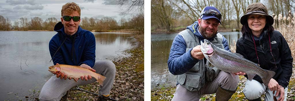 One-Day Stillwater Trout Course Catches