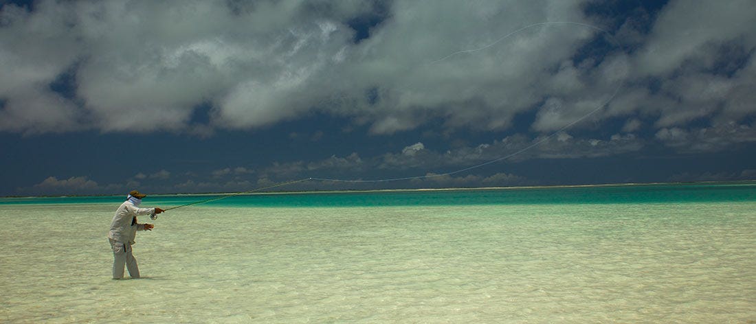 Fishing the tropical flats