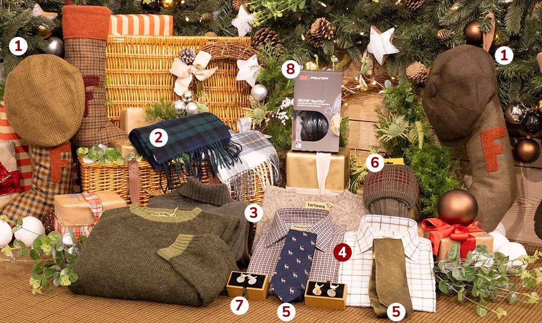 A selection of Christmas gifts for men